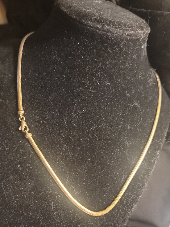 Jewelry - 14k Herringbone Necklace - Elegant Women's Jewelry